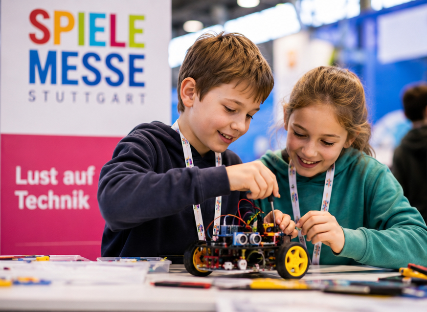 Spielemesse / Lust auf Technik: Mitmachaktionen unserer Mitglieder